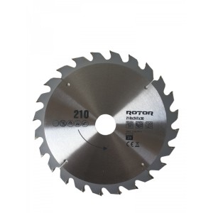 Диск за рязане на дърво 210X30 мм 24T - 21227