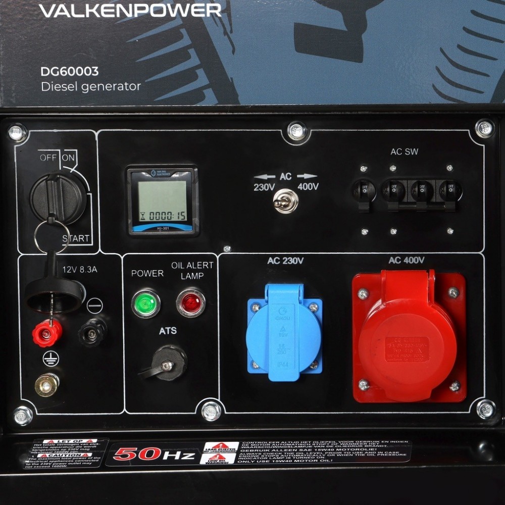 Дизелов генератор 5 kW, 230V / 400V - DG60003A