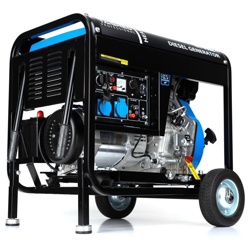 Дизелов монофазен генератор, 7350 W, 5 kW, AVR ATS - TA7350D