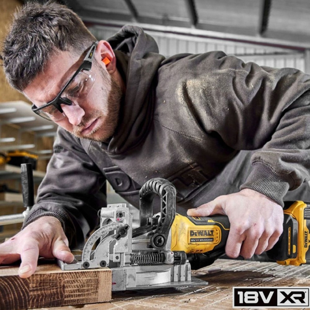 Дърводелска фреза за сглобки тип бисквитки, 18V, 100 мм, DeWalt DCW682N