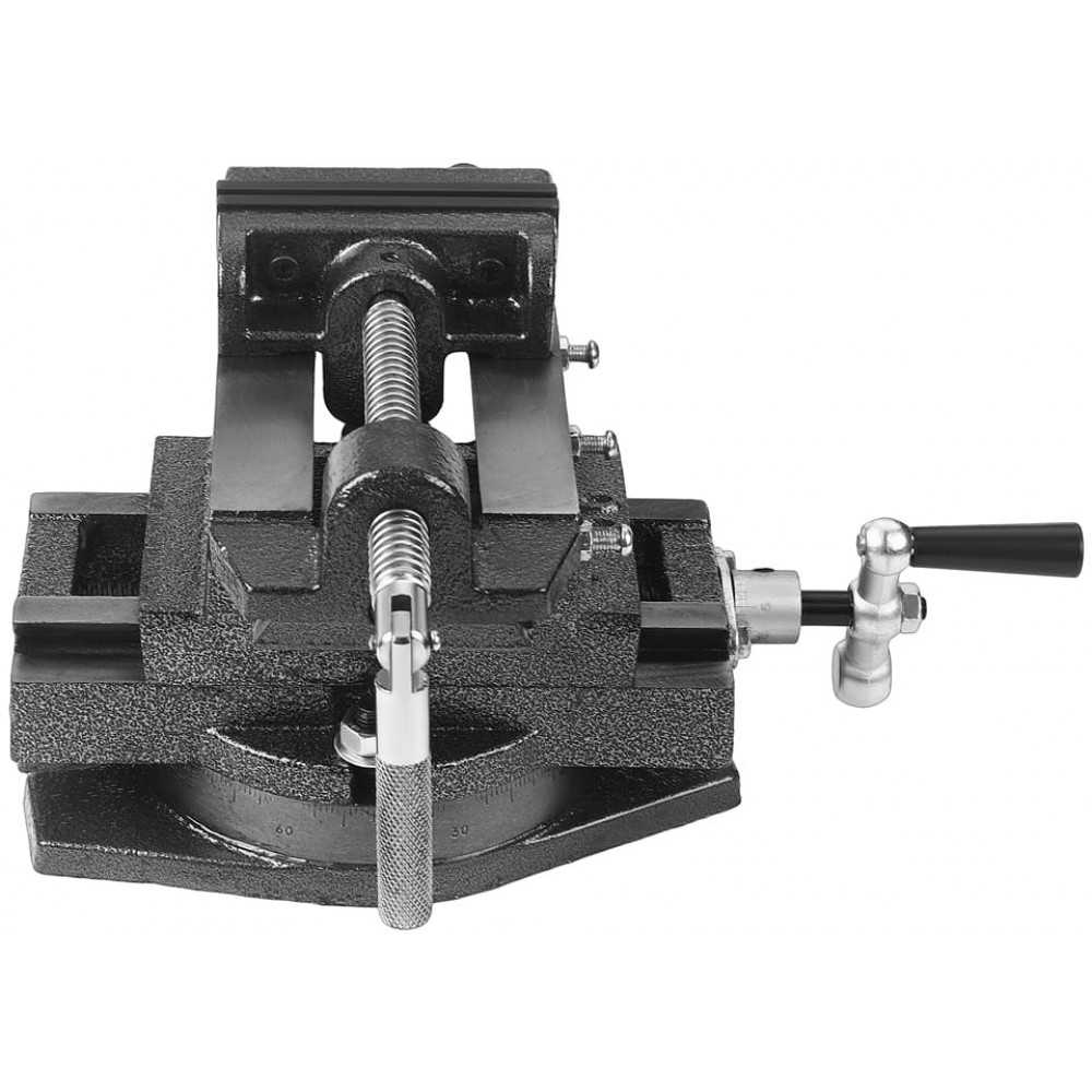 Машинно кръстато, двуосово менгеме 100 мм - KD3513