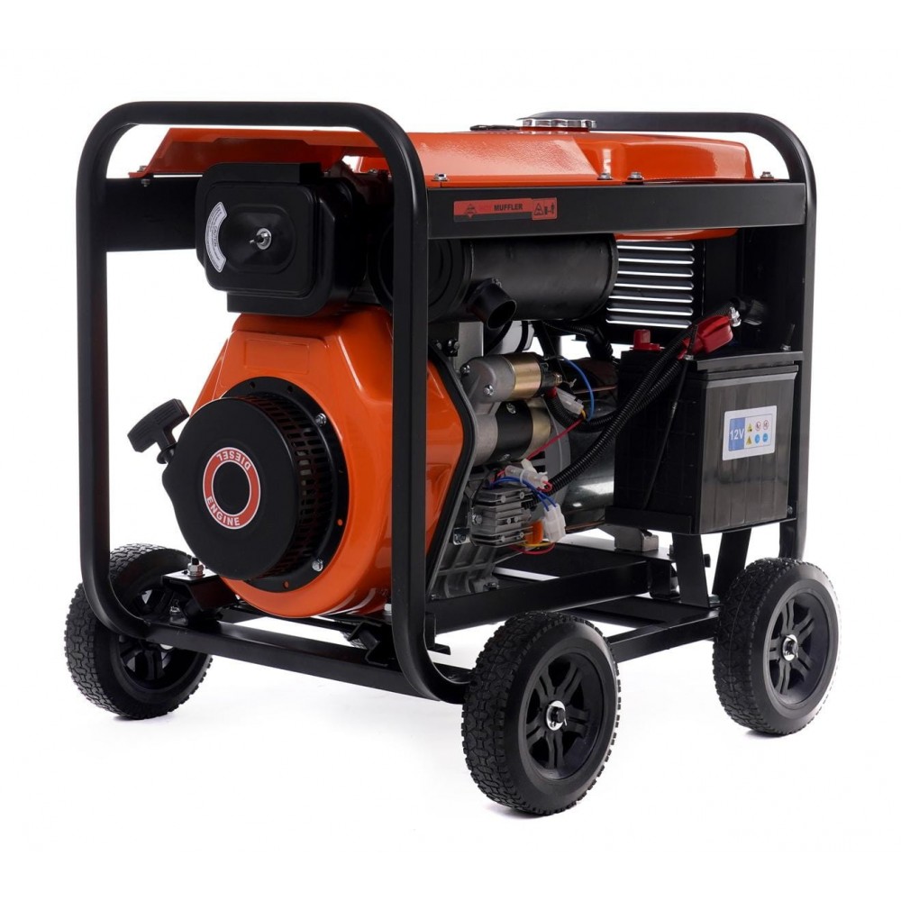 Дизелов генератор за ток 7.5kW / 230V, с капацитет 499ccm - KD168