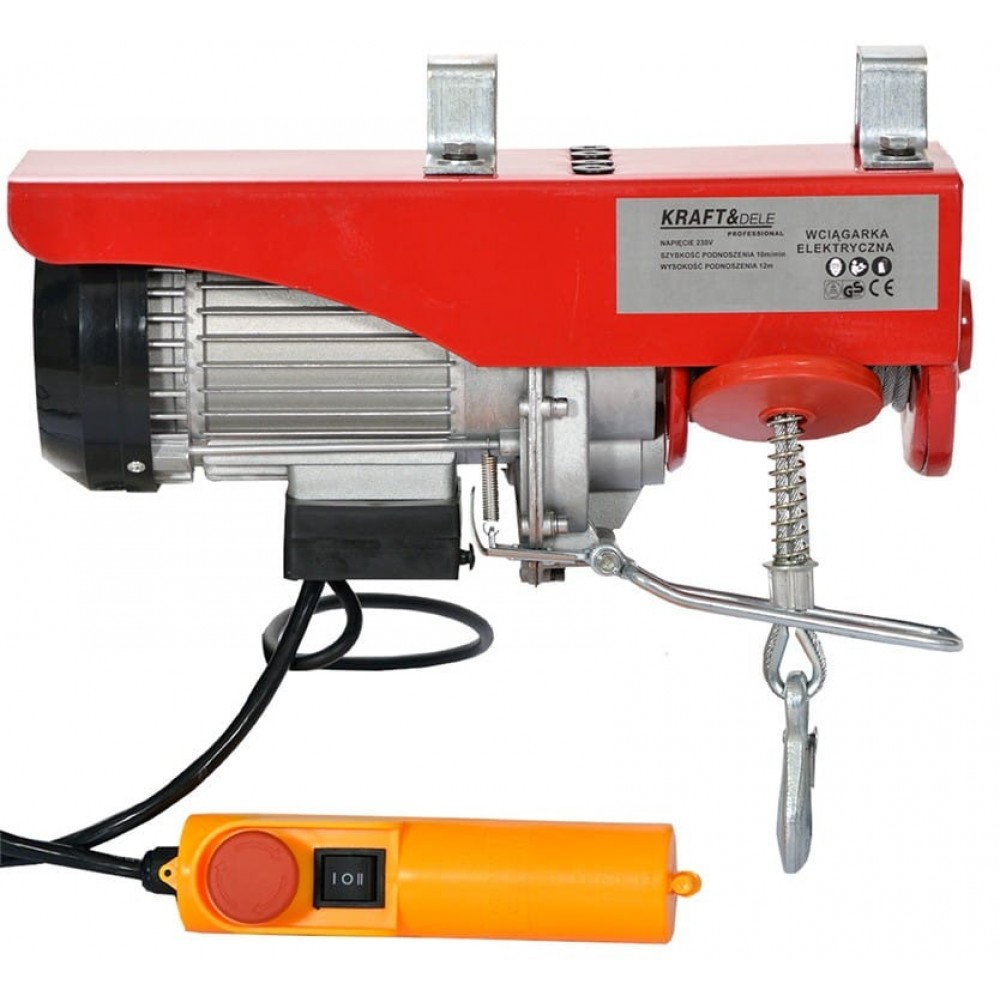 Електрическа лебедка/телфер 400-800 кг., 1300 W - KD1526