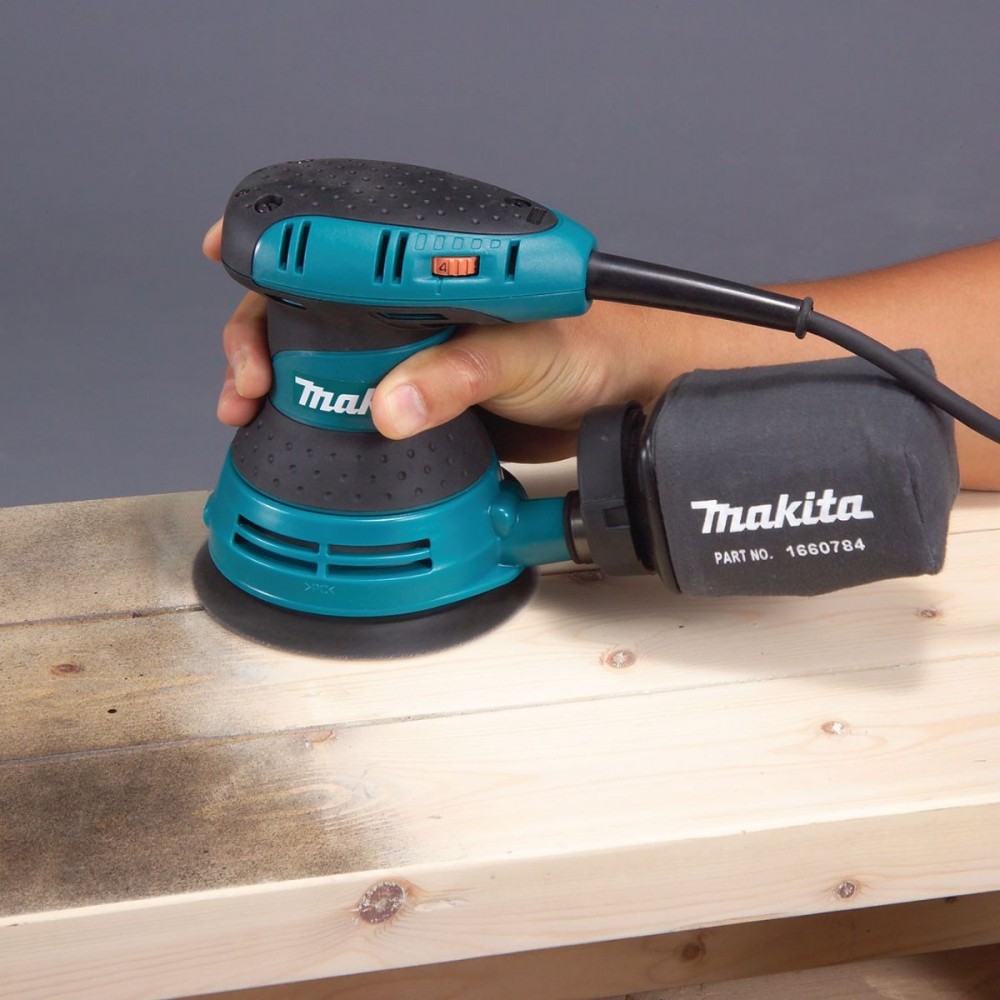 Електрически ексцентършлайф 300 W, 125 мм, Makita BO5031