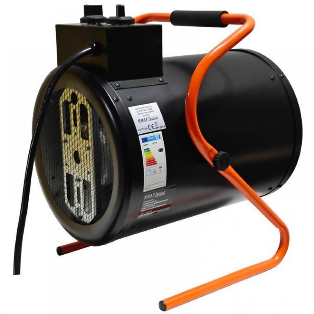 Електрически нагревател / калорифер с термостат 10kW KD11724