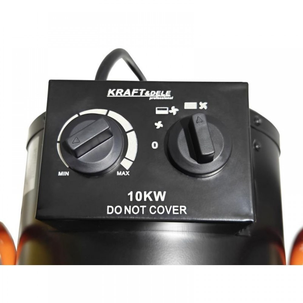Електрически нагревател / калорифер с термостат 10kW KD11724