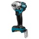 Гайковерт ударен, акумулаторен 18.0 V, 1/2″, 280 Nm, Makita DTW285Z