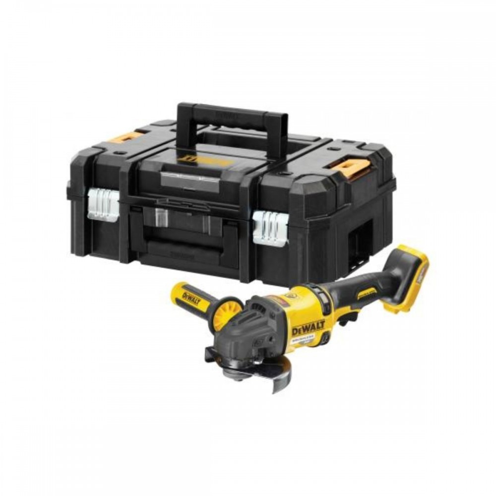 Ъглошлайф акумулаторен, безчетков 54 V, 125 мм, 9000 об./мин., DeWalt DCG418NT
