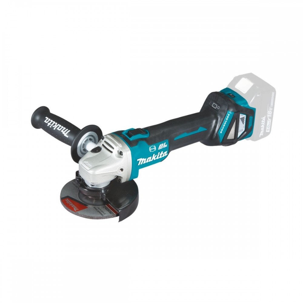 Ъглошлайф безчетков ф 125 мм, 18 V, Makita DGA513Z