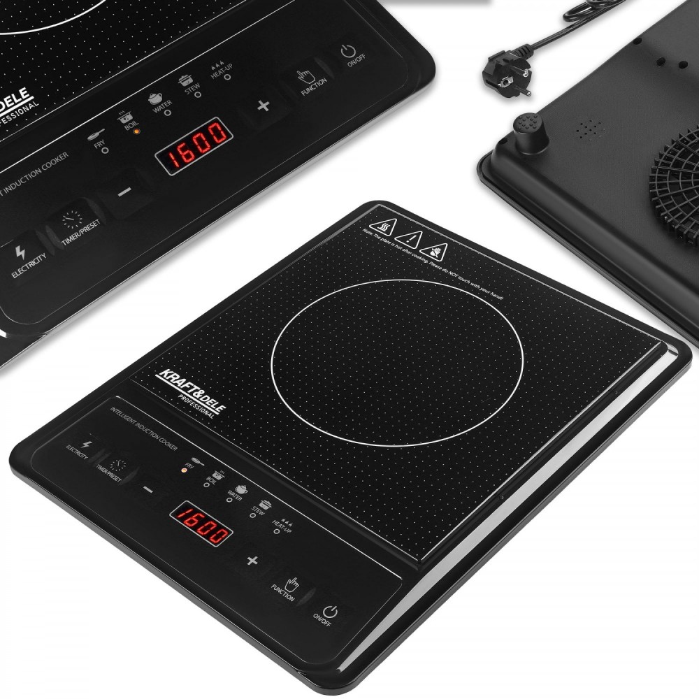 Индукционен готварски котлон 2000 W - KD4168