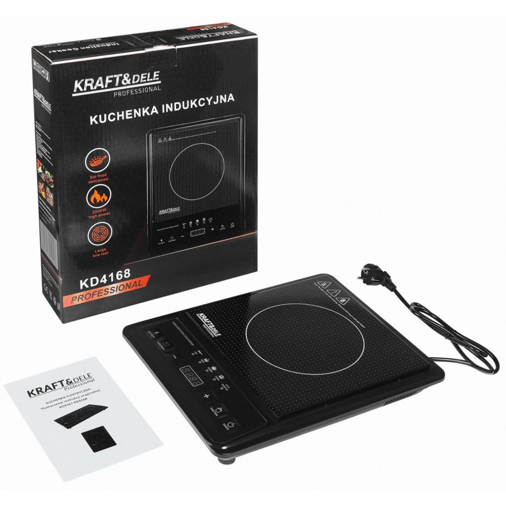 Индукционен готварски котлон 2000 W - KD4168