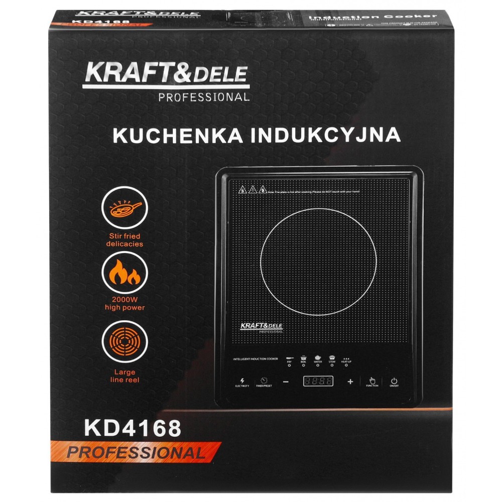 Индукционен готварски котлон 2000 W - KD4168