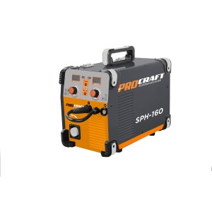 Инверторен електрожен с телеподаващо устройство 2 в 1, 1.6-6.0 мм, 160 A - SPH-160
