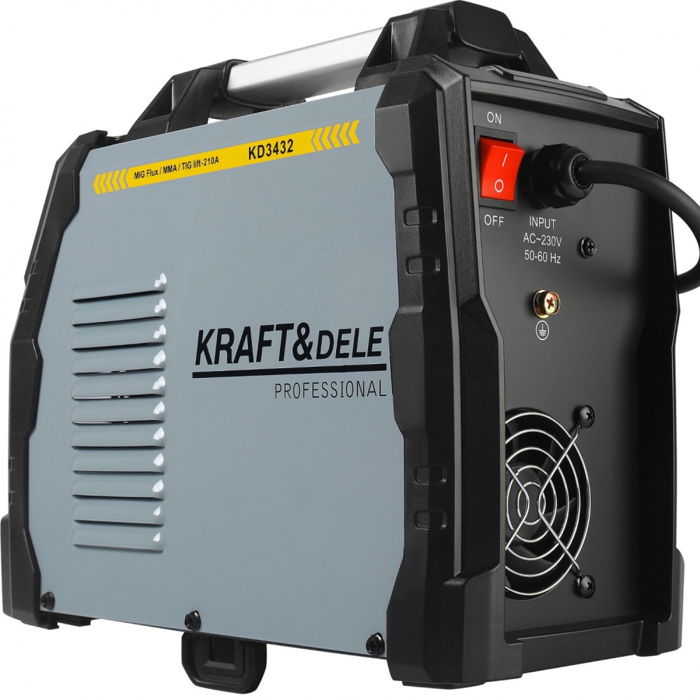 Инверторен заваръчен апарат MIG Flux MMA TigLift 210A - KD3432