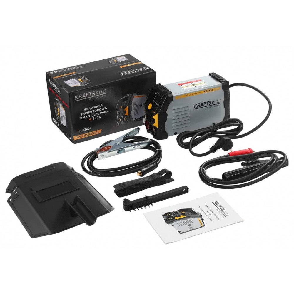 Инверторен електрожен Tig Lift, Pulse, MMA, с LCD, 330 A - KD3430
