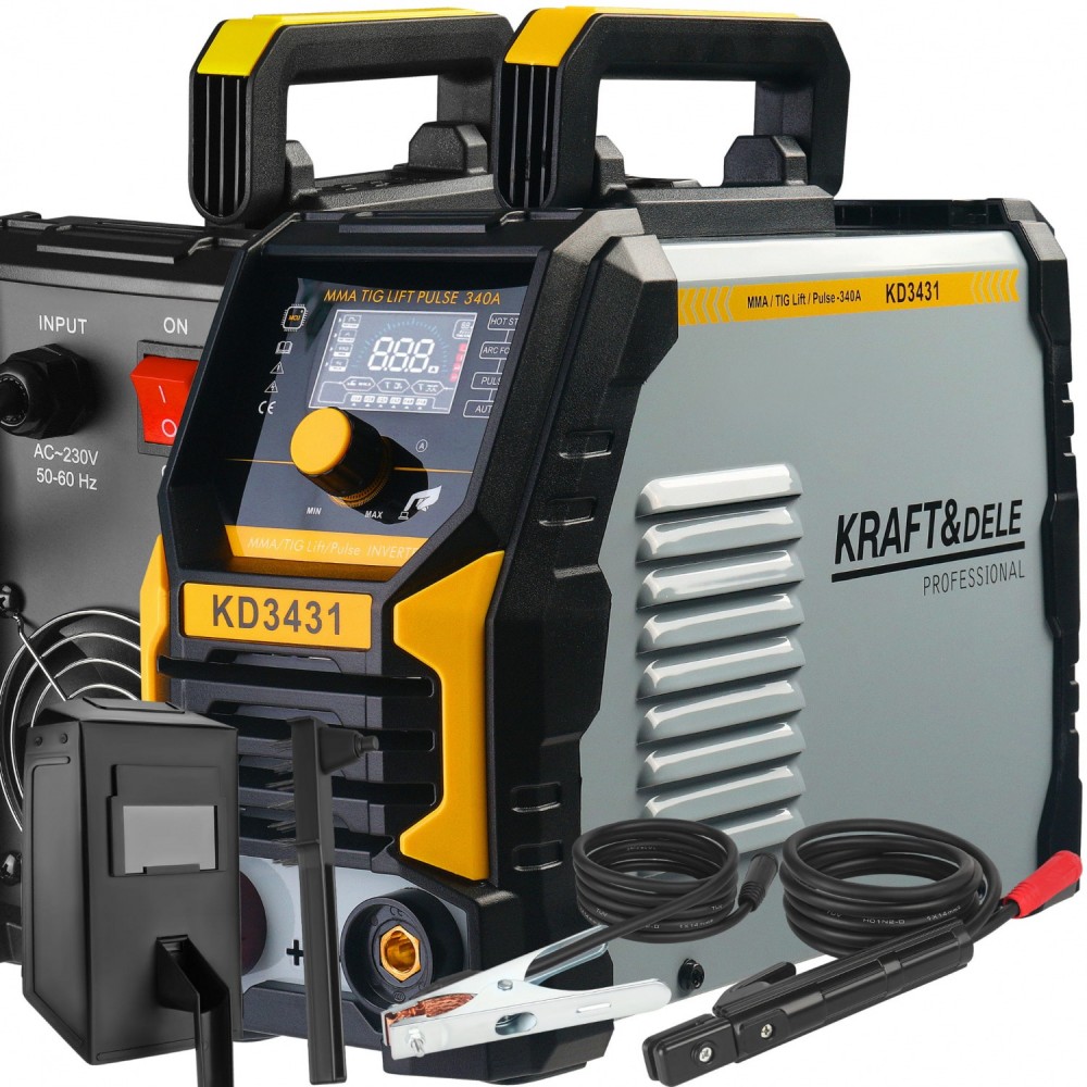 Инверторен заваръчен апарат TIGLift Pulse, MMA, 340 A - KD3431