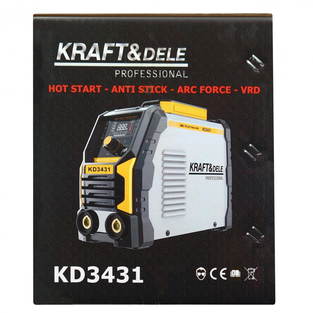 Инверторен заваръчен апарат TIGLift Pulse, MMA, 340 A - KD3431