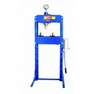 Хидравлична преса с манометър, ръчна, плъзгащ цилиндър, 20 т. - T61220C