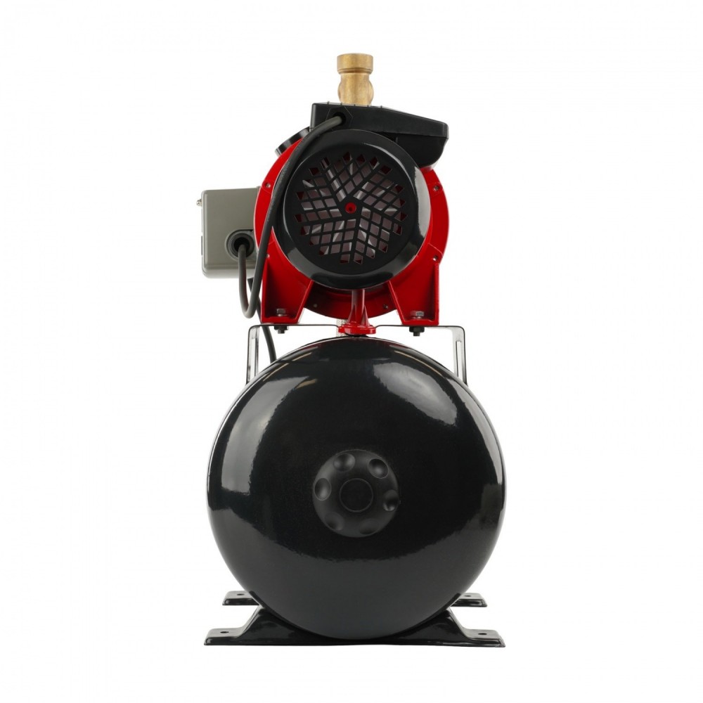 Хидрофорна помпа AQUATIC с цилиндричен съд, 550 W двигател с медна намотка, 50 л./мин., TANK 24 L, STAINLESS STEEL - AUTOJS80