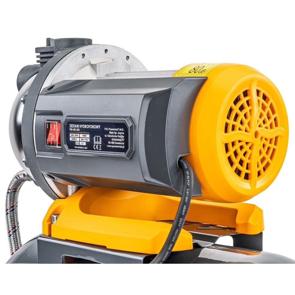 Хидрофорна помпа с цилиндричен съд 900 W, 6500 л./час - PM-HD-24J