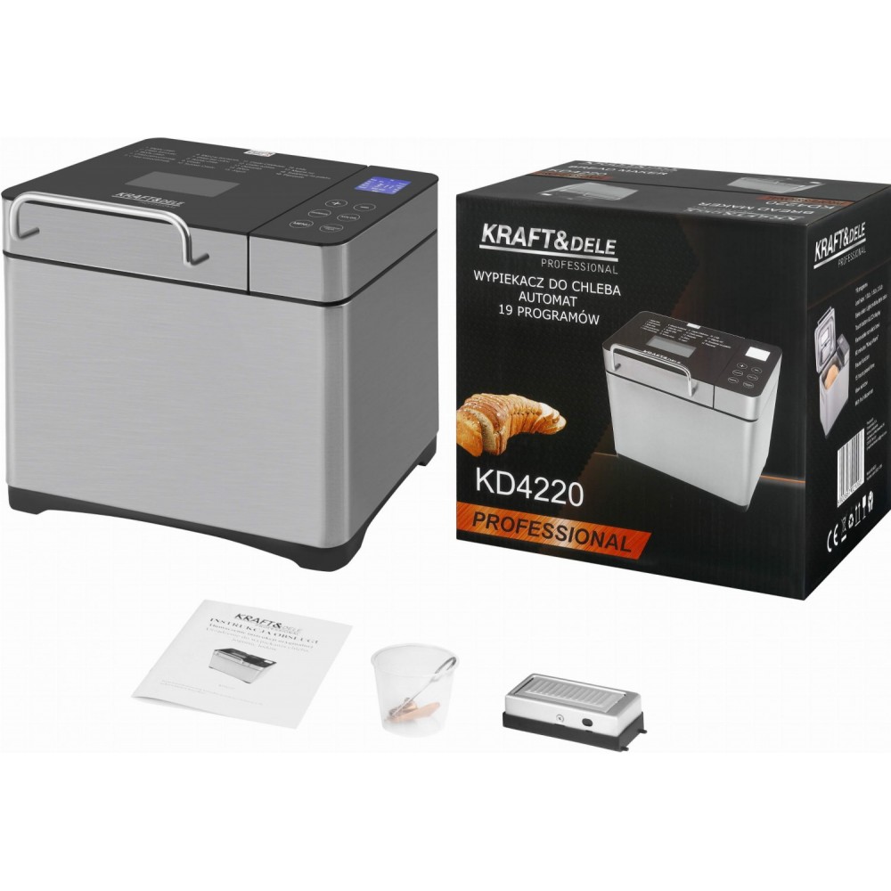 Хлебопекарна с 19 програми за хляб 800W - KD4220
