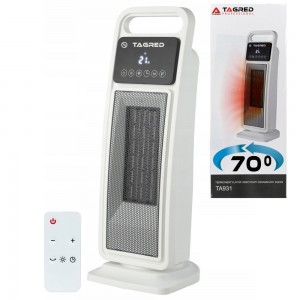 Колонна вентилаторна печка, LCD, 2000 W - TA931