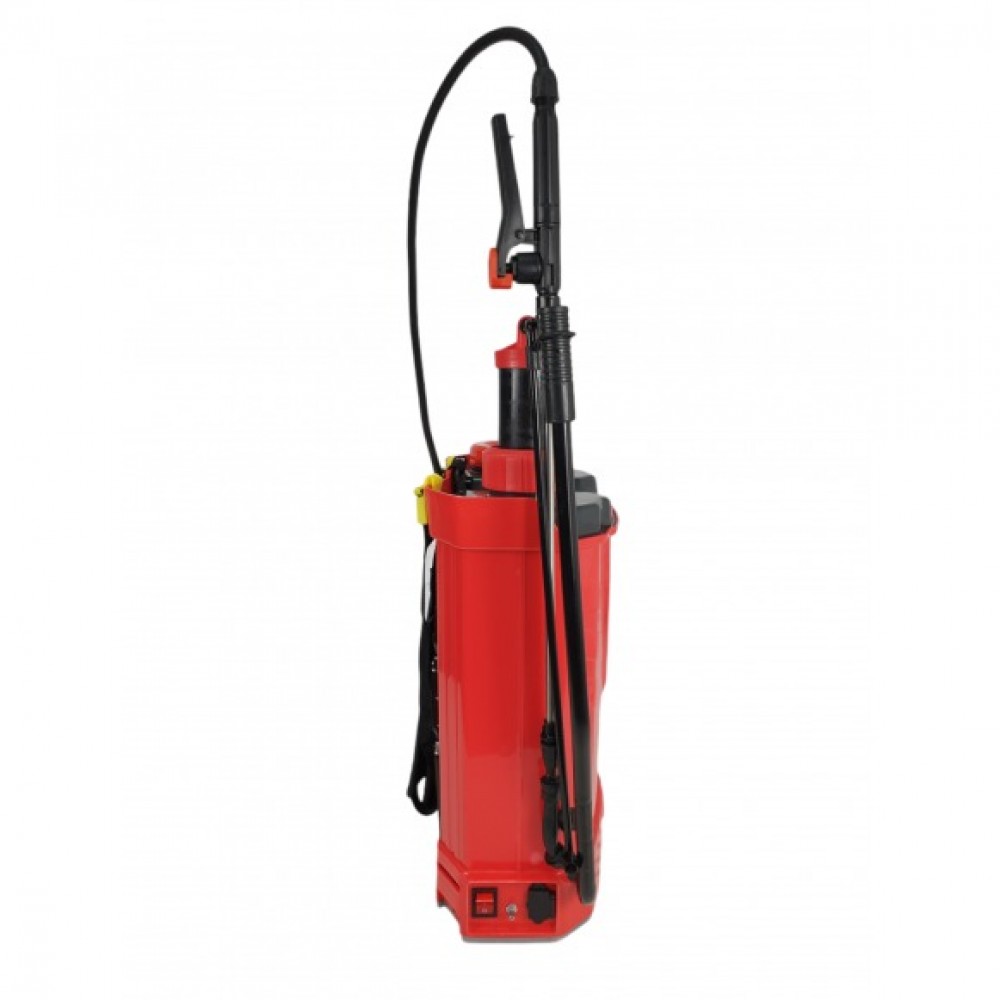 Комбинирана пръскачка, 2 в 1, 12V/8Ah, електрическа/ръчна, 3 вида дюзи, 16 л. - SEM16L