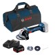 Комплект акумулаторен ъглошлайф, 125 мм, Bosch GWS 180-Li