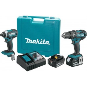 Комплект акумулаторни, инструменти 18V, Makita DLX2127X