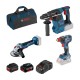 Комплект акумулаторни машини 18 V, Bosch 0615990N21
