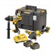 Комплект акумулаторни машини 18V, DeWalt DCK2016T2T; DCD999; DCG418
