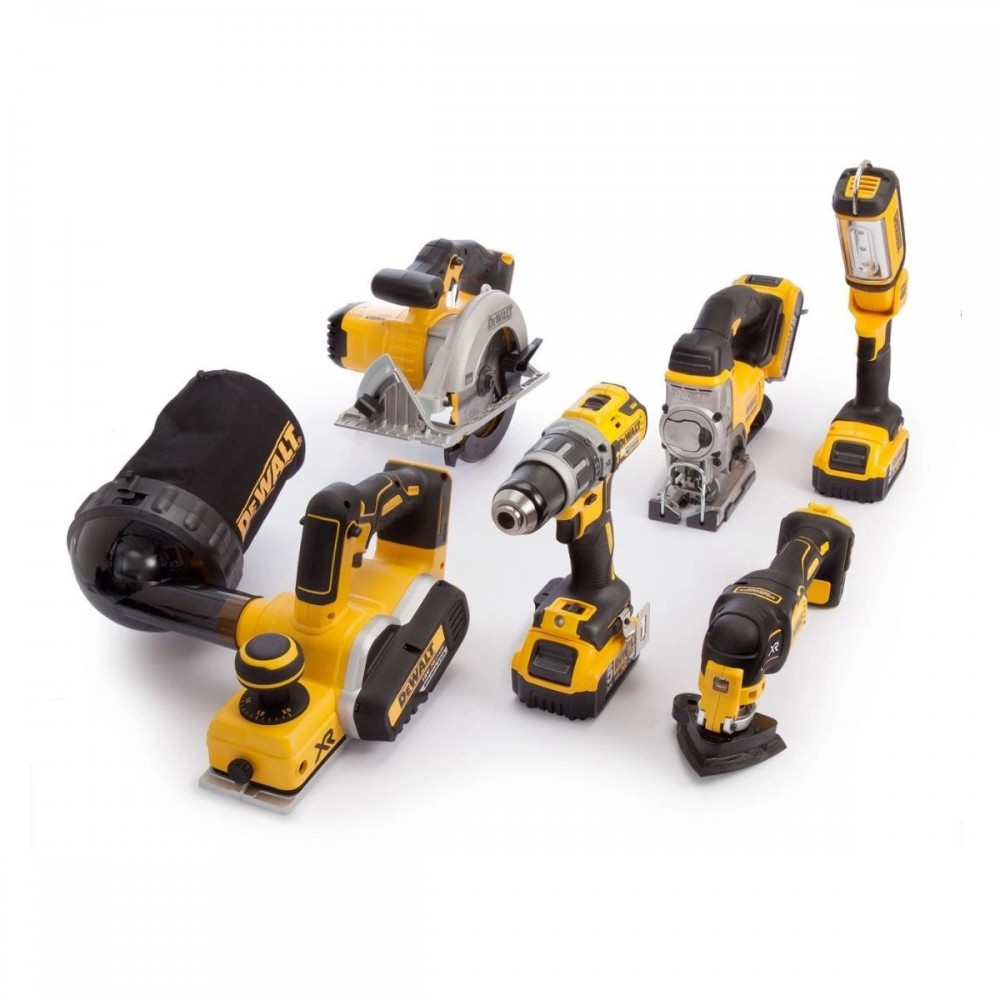 Комплект акумулаторни машини 18V, DeWalt DCK665P3T