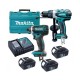 Комплект акумулаторни машини 18V LXT, Makita DLX2145X1