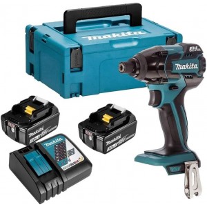 Комплект акумулаторни, ударни винтоверти 18V, Makita DTD129 / DDF459