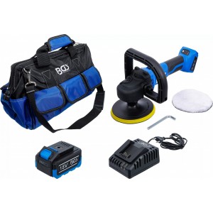 Комплект акумулаторна полираща шлайфмашина 18 V - BGS7395