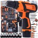 Комплект инструменти + акумулаторен винтоверт 35 части - KD3357