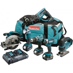 Комплект / кит акумулаторни инструменти, Makita DLX6068PT