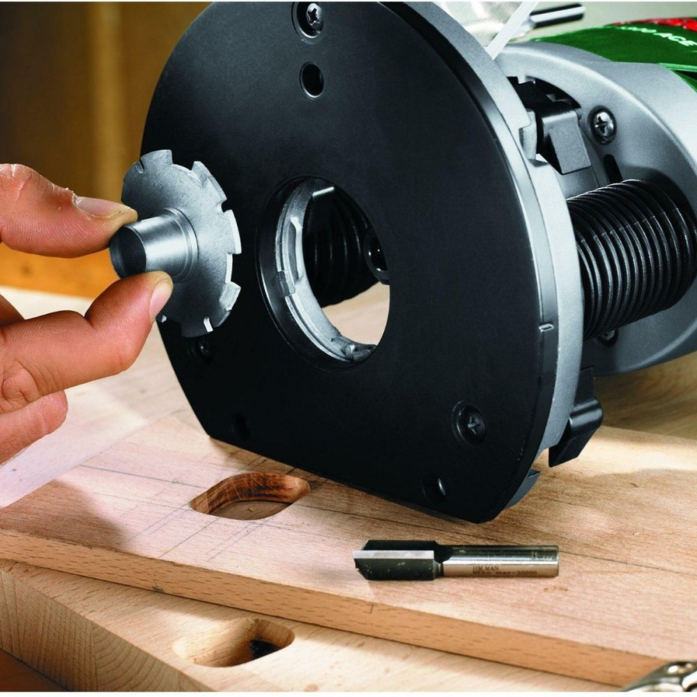 Комплект оберфреза с фрезери 1400 W, 55 мм, 060326C801, Bosch POF 1400 ACE