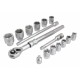 Комплект камионджийско гедоре 3/4" - S-34166SH