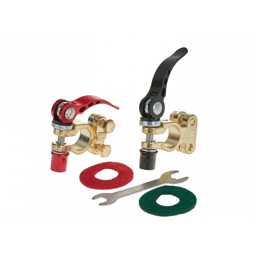 Комплект универсални клеми за акумулатор от 2 броя 6/12V - G02404