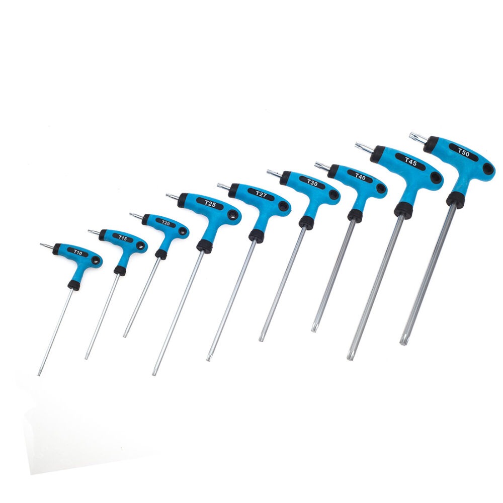 Комплект шестостенни отвертки, 11 части, TORX - TA1043