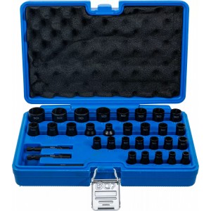 Комплект екстрактори за повредени болтове и гайки 32 броя - BGS74560