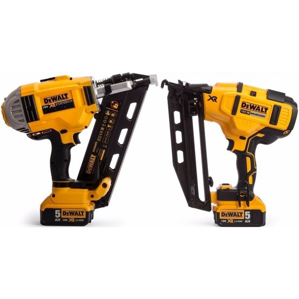 Комплект такер за пирони + такер за пирони 18V XR, DeWalt DCK264P2; DCN692; DCN660
