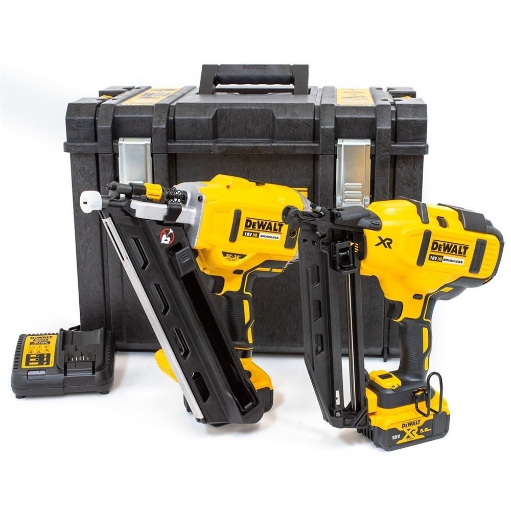 Комплект такер за пирони + такер за пирони 18V XR, DeWalt DCK264P2; DCN692; DCN660