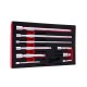 Комплект удължители за вложки 1/4", 3/8", 1/2", CrV, 9 бр. - T00131