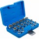 Комплект вложки / камъни 12-стен 1/2", 8 - 24 мм BGS2226