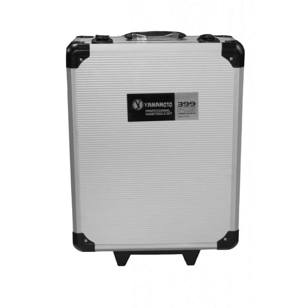 Куфар с комплект инструменти от 399 части, с колела - YM-399