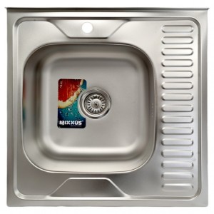 Кухненска мивка от неръждаема стомана - Z6060L-08-180MD