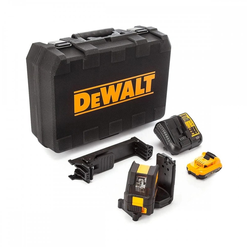 Лазерен нивелир 10.8V самонивелиращ, DeWalt DCE088D1G