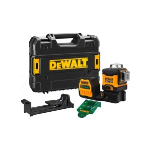 Лазерен нивелир 12-18V, 360 градуса, зелен лъч, 35 м, DeWalt DCE089NG18